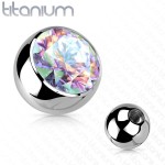 Náhradní kulička TITAN, 1,2 mm, průměr 4 mm (čirá)
