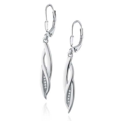 Visací dámské náušnice