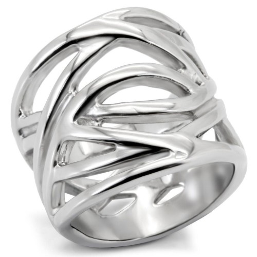 Ocelový prsten (55)
