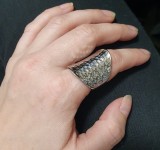 Ocelový prsten (57) [10]