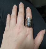 Ocelový prsten (57) [11]