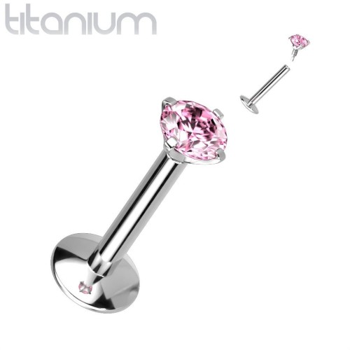 Piercing do brady titan (růžová)