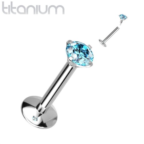 Piercing do brady titan (tyrkysová)