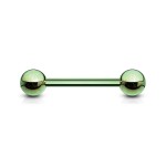 Piercing do jazyka barevný (tmavě modrý)