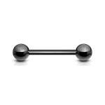 Piercing do jazyka barevný (tmavě modrý)