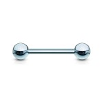 Piercing do jazyka barevný (tmavě modrý)