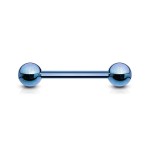 Piercing do jazyka barevný (černý)