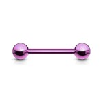 Piercing do jazyka barevný (duhový)