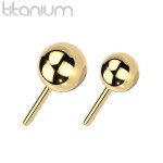 Kulička k PUSH IN piercingu TITAN (3 mm)