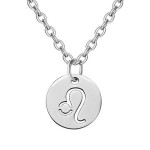 Ocelový řetízek s přívěskem znamení (vodnář)