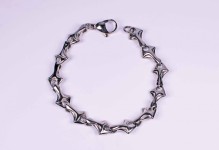 Unisex punk náramek chirurgická ocel