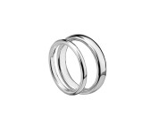 Wolframové snubní prsteny HWRTU01 2+4 mm - pár