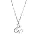 Stříbrný náhrdelník s přívěskem kolo 62004 [0]