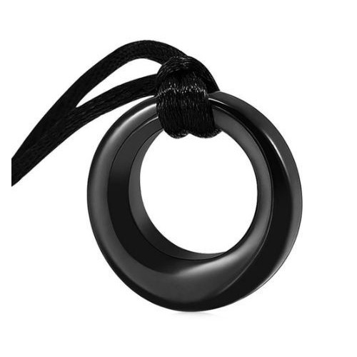 Náhrdelník - pamětní přívěsek, pietní přívěsek, přívěsek na popel kolečko