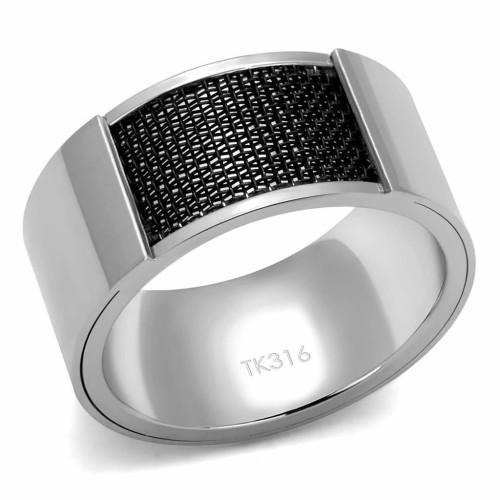 Pánský ocelový prsten (65)
