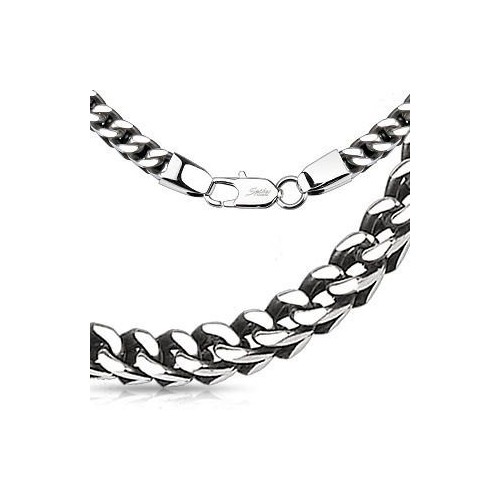 Pánský ocelový řetěz, tl. 7 mm, délka 60 cm