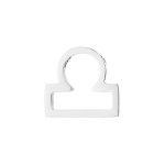 Navlékací ocelový korálek - znamení horoskopu (ryby)