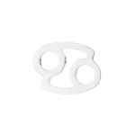 Navlékací ocelový korálek - znamení horoskopu (vodnář)