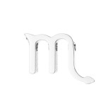 Navlékací ocelový korálek - znamení horoskopu (kozoroh)