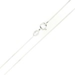 Stříbrný řetízek - čtvercový, tl. 0,7 mm (80 cm, 1,29 g)