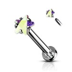 Piercing do brady labreta / cartilge (1,2 x 8 mm)
