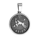 Ocelový přívěsek - znamení horoskopu (býk)