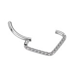Piercing septum / helix / cartilage TITAN 1,2 x 8 mm