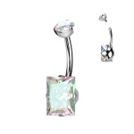 Piercing do pupíku - TITAN (čirá)