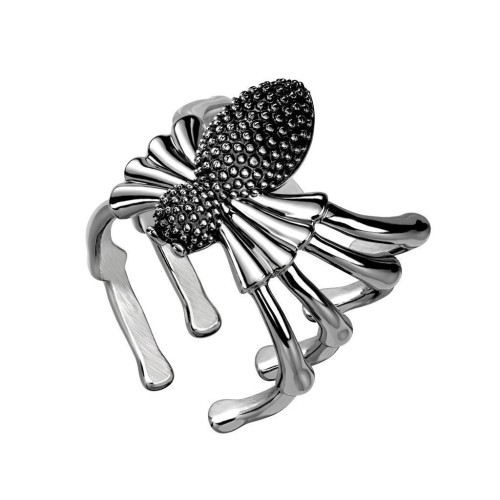 Ocelový prsten pavouk vel. 65