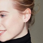 Stříbrné provlékací křížky