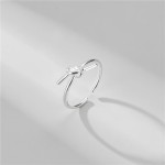 Stříbrný prsten uzlík [2]