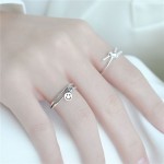 Stříbrný prsten uzlík [3]