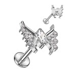 Piercing do brady - labreta TITAN (1,2 x 6 mm)