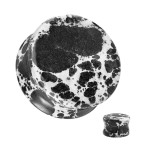 Mramorovaný plug do ucha (25 mm)