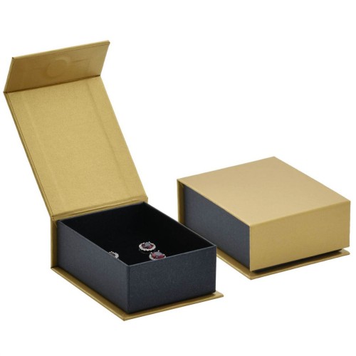Dárková krabička na soupravu zlatá/černá