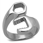 Pánský ocelový prsten - maticové klíče (68) [4]