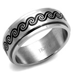 Pánský ocelový prsten TRIBAL (65) [4]