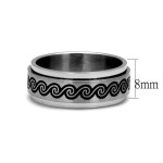 Pánský ocelový prsten TRIBAL (65) [5]