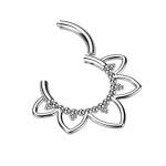 Segment kruh - helix / cartilage / tragus / septum piercing TITAN (1,2 x 8 mm)