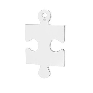 Stříbrný přívěsek puzzle