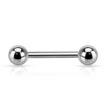 Piercing do jazyku titan, tyčka 1,6 mm (1,6 x 24 mm)
