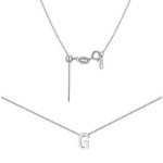 Ocelový náhrdelník PÍSMENO R [7]