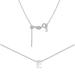 Ocelový náhrdelník PÍSMENO F [5]