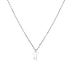 Ocelový náhrdelník, písmeno R