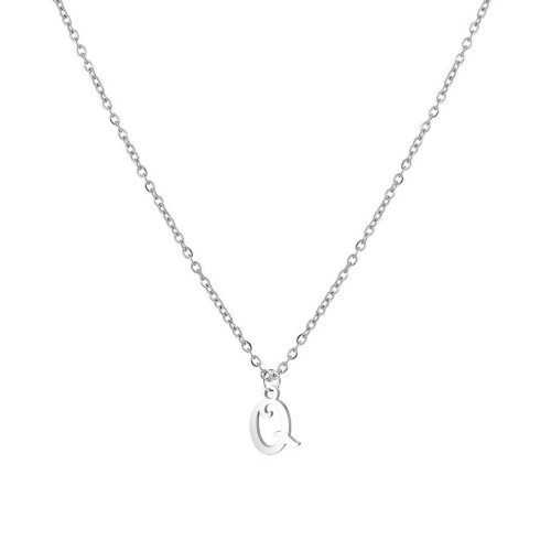 Ocelový náhrdelník, písmeno Q