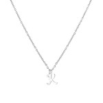 Ocelový náhrdelník, písmeno Q