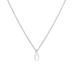 Ocelový náhrdelník, písmeno Q