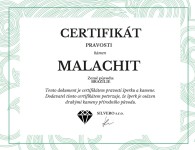 Stříbrný prsten s Malachitem (57)