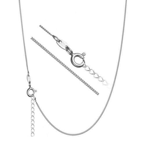 Stříbrný řetízek ”pancer”, tl. 1 mm (60 cm + 3 cm, 2,57 g)