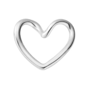 Ocelový přívěsek - srdíčko